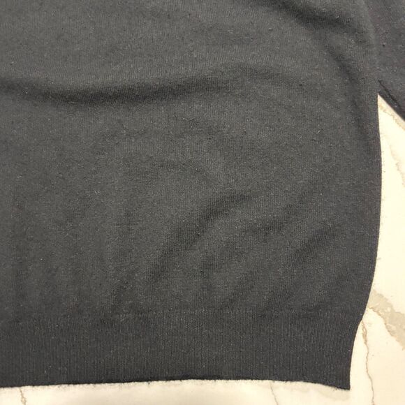 100% Cashmere COUNTRY SHOP | Women’s Black Turtleneck Long Sleeve Sweater Size M - Picture 6 of 16